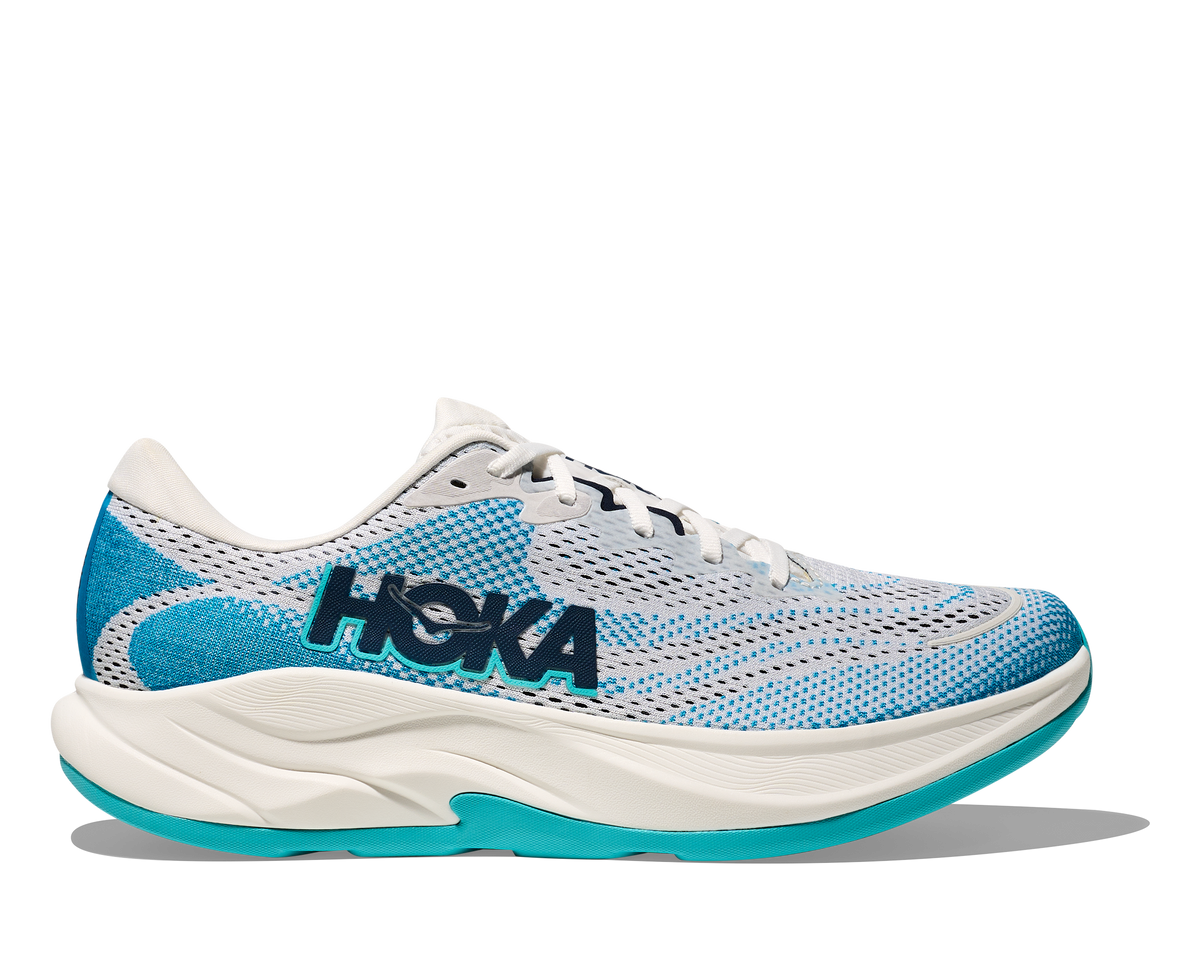 Brand New Hoka Rincon 4 Blue White 1155130 FSK Running Shoes Men\'s Size 10.5 D Hoka- Men Rincon 4 Frost/ Skyward Blue 1155130 FSK – GABRIEL  main image 3