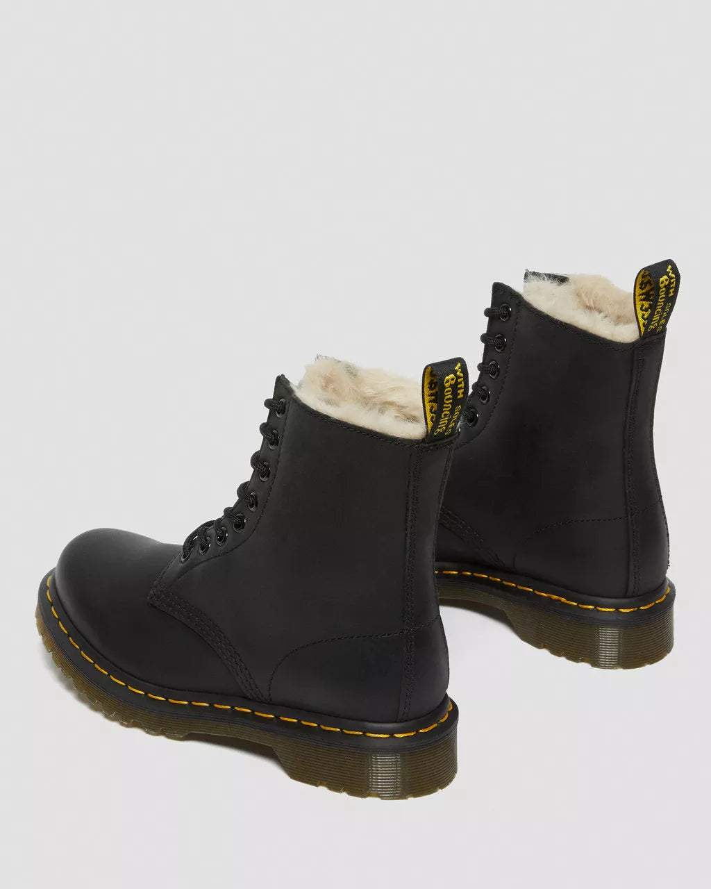 Dr Martens 1460 Women s Faux Fur Lined Lace Up Boots 21797001