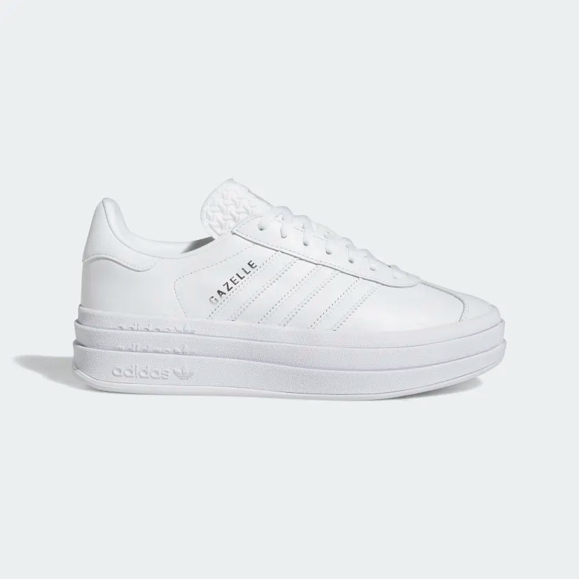 Adidas - Women Gazelle Bold White Leather IE5130 – GABRIEL Adidas - Women Gazelle Bold White Leather IE5130 – GABRIEL