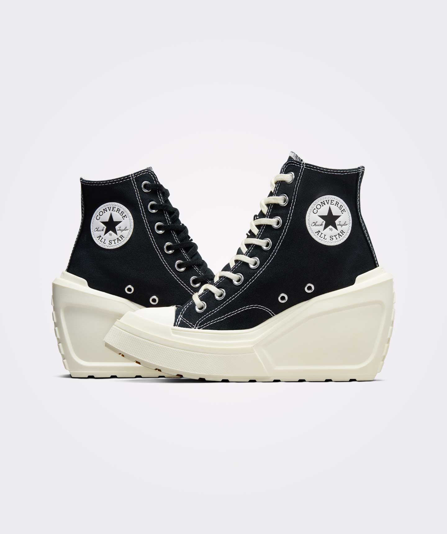 Converse - Women's Chuck 70 De Luxe Wedge Hi Black A06478C – GABRIEL ...