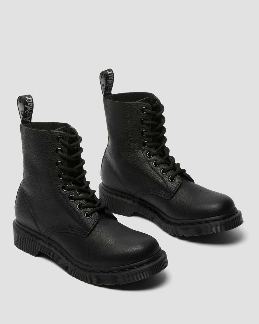 Dr Martens - 1460 Pascal Mono Black Leather Boots – GABRIEL CHAUSSURES