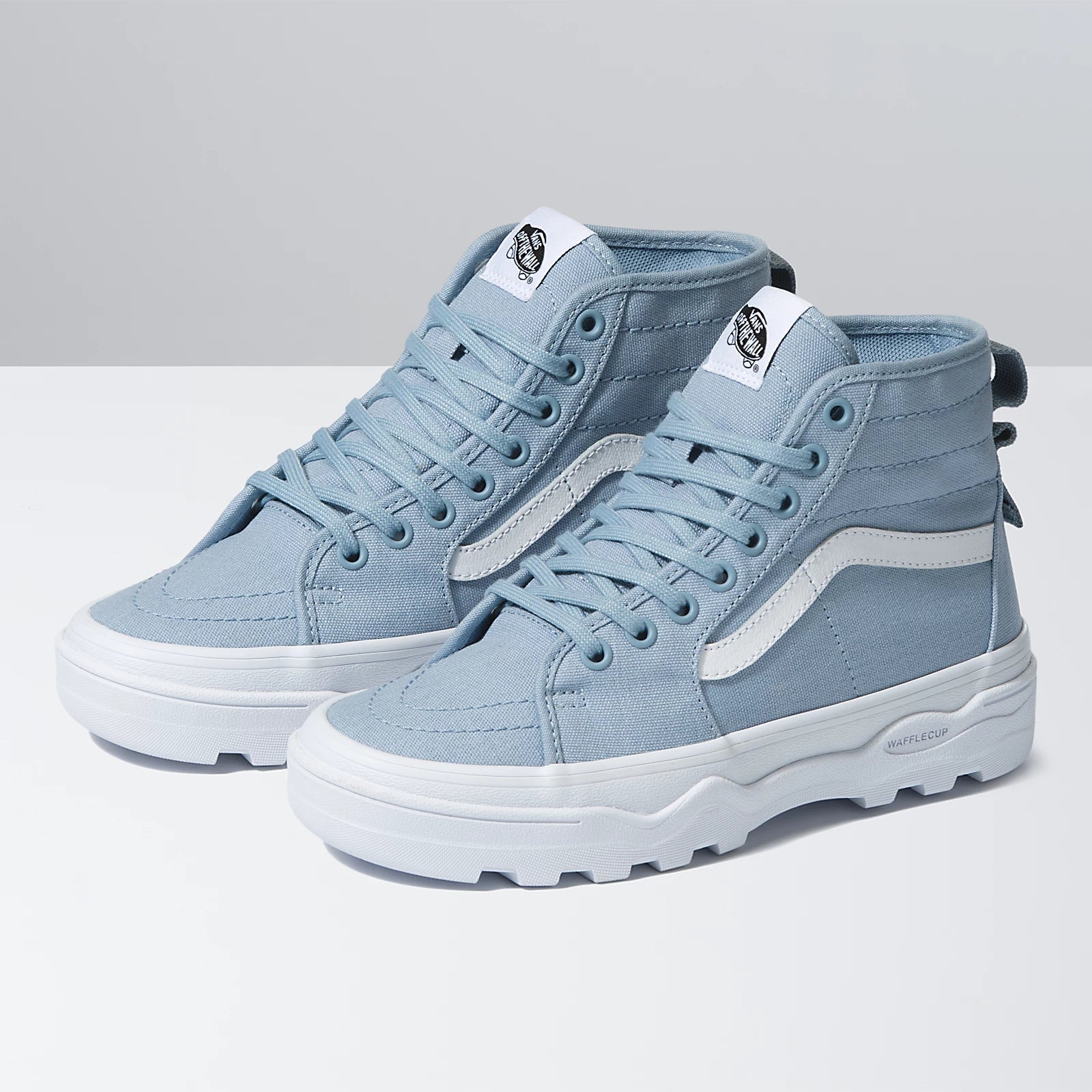 Vans Women s Sentry Sk8 Hi Heavy Canvas Ashley Blue GABRIEL CHAUSSURES