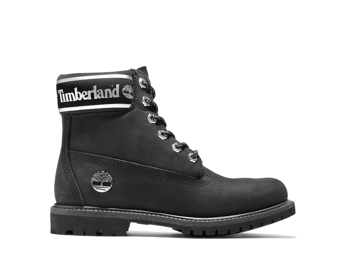 Timberland Bottes Imperm ables Premium 6po Femme Noir Blanc